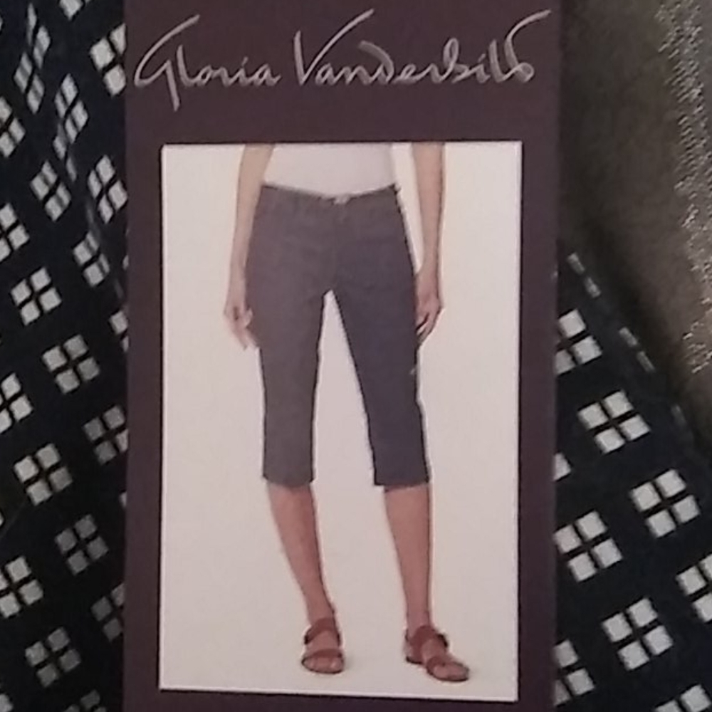 Gloria Vanderbilt Cropped Anita Capri